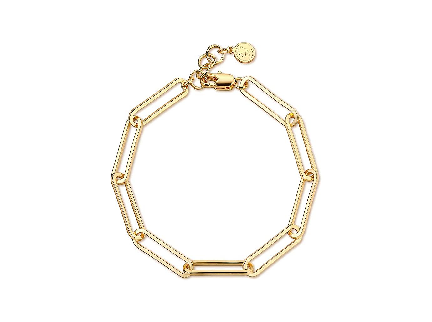 kendall jenner monica vinader gold link charm bracelet shop