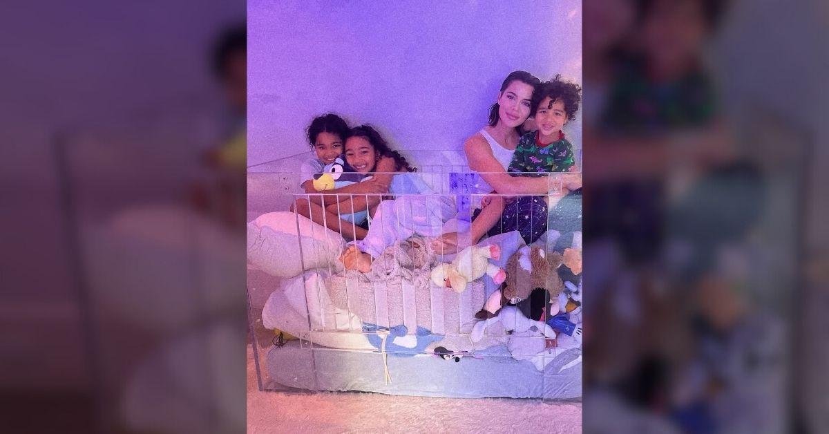 image of Khloé Kardashian and her family have been taking care of Amari Thompson.