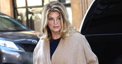 Kirstie Alley arrives to ‘The View’ at the ABC studios in Manhattan