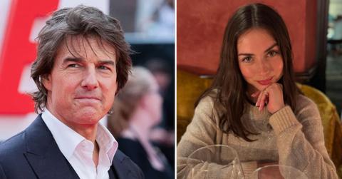 Composite photo of Tom Cruise and Ana de Armas