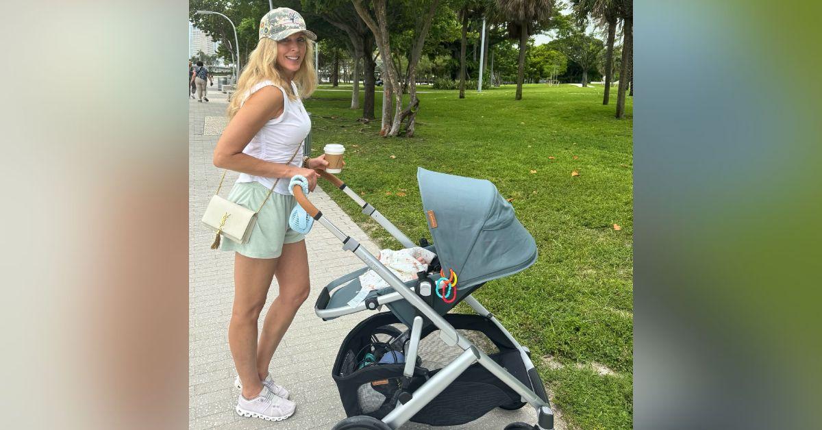 donald trump ex wife marla maples new photo tiffany son alexander grandchild
