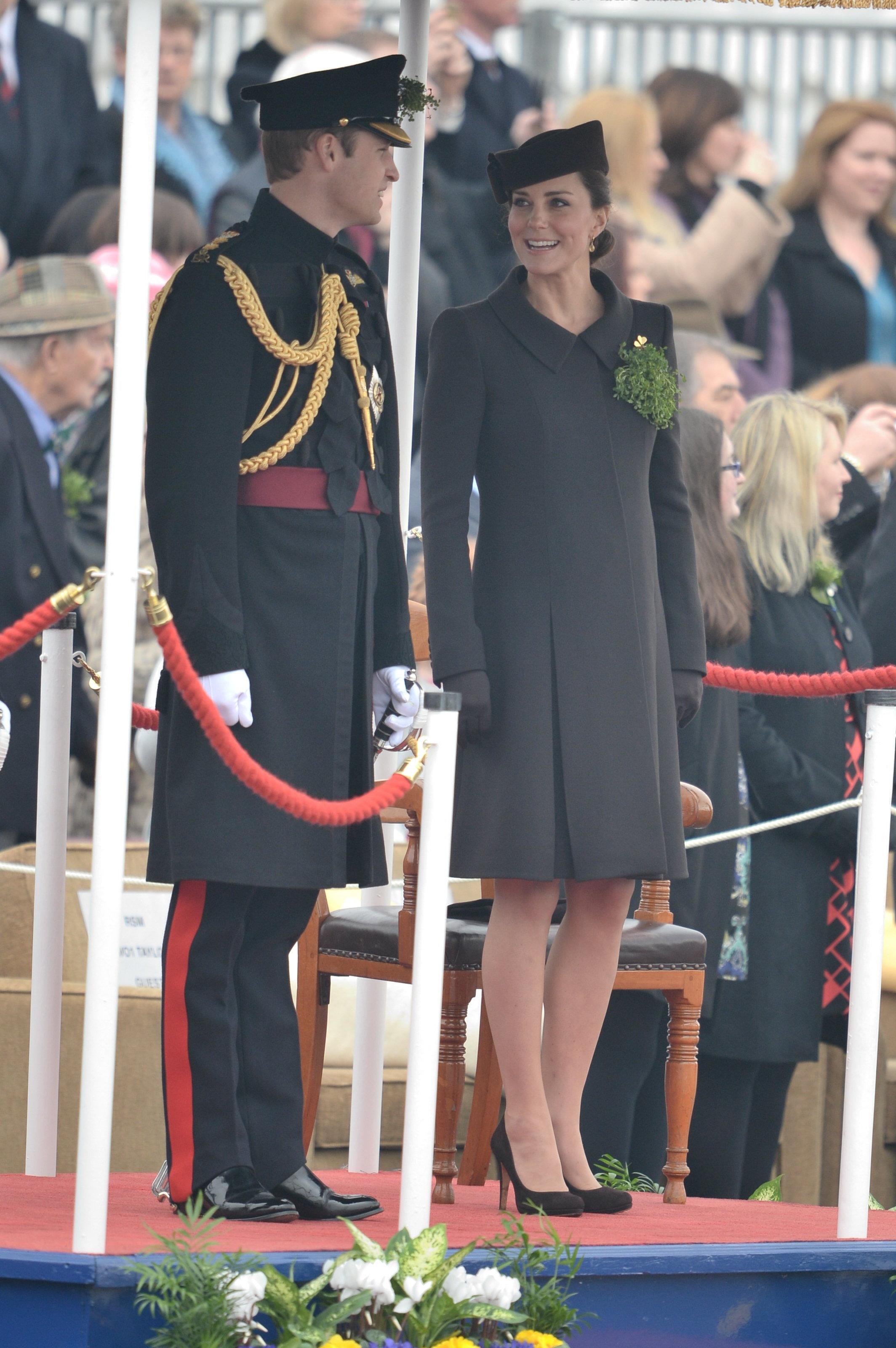 Duke and Duchess of Cambridge at the St. Patrick&#8217;s Day Parade