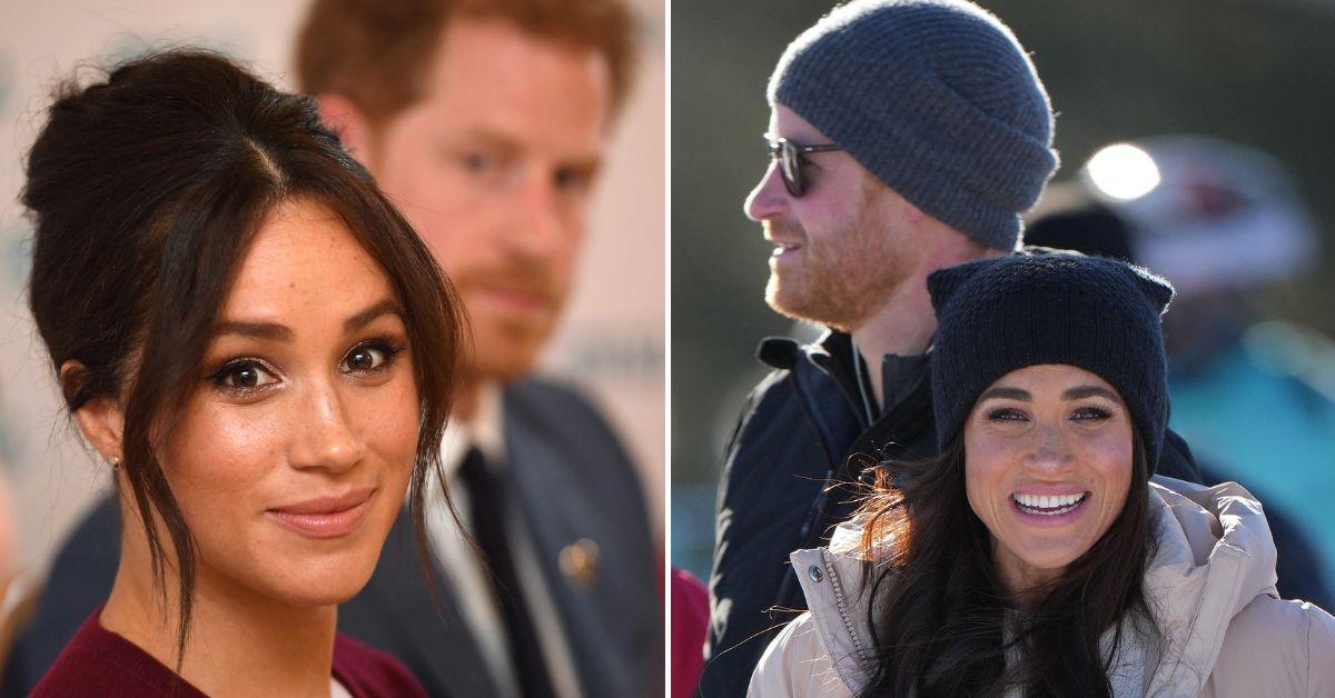 Photos of Prince Harry and Meghan Markle