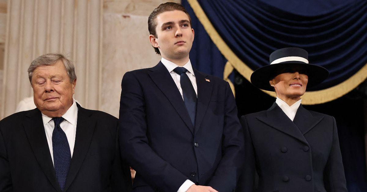 Image of Insiders describe Barron Trump as 'quiet and reserved' in public settings.