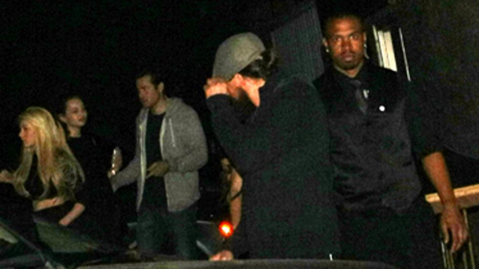 WATCH Leonardo DiCaprio Sneak Out Of Hollywood Nightclub Following Weekend  Of Partying