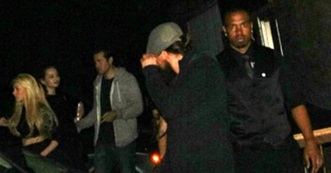 Leonardo dicaprio sneaks out club