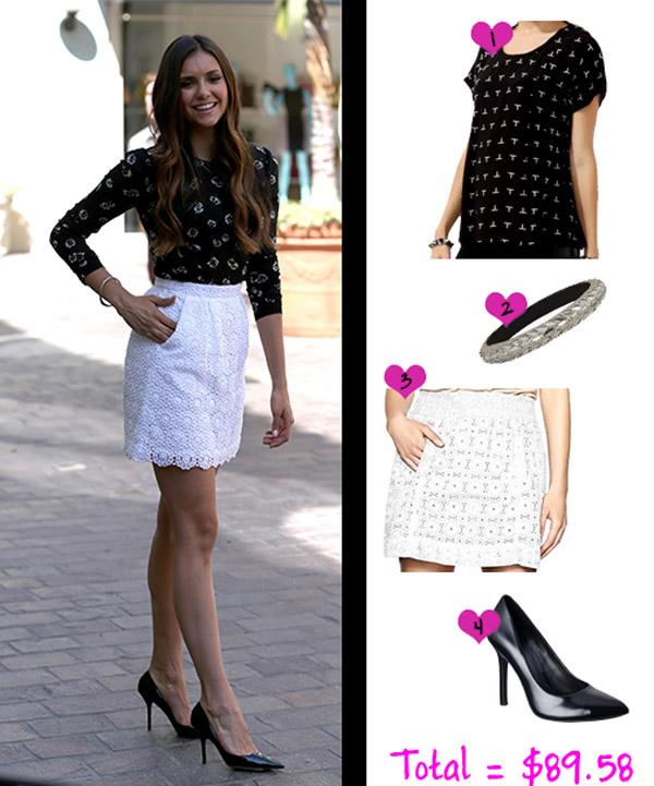 Nina dobrev best sale high heels