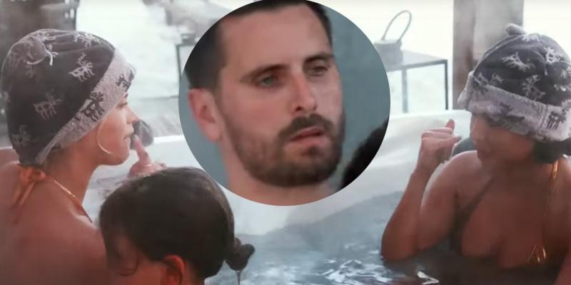 Kourtney Kardashian Blasts Scott Being Negative In Hot Tub With Sofia