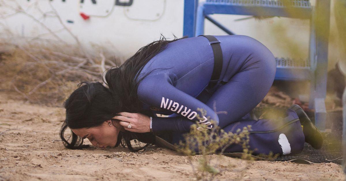 katy perry human pinata unhinged unhealed naysayers mocked blue origin space flight