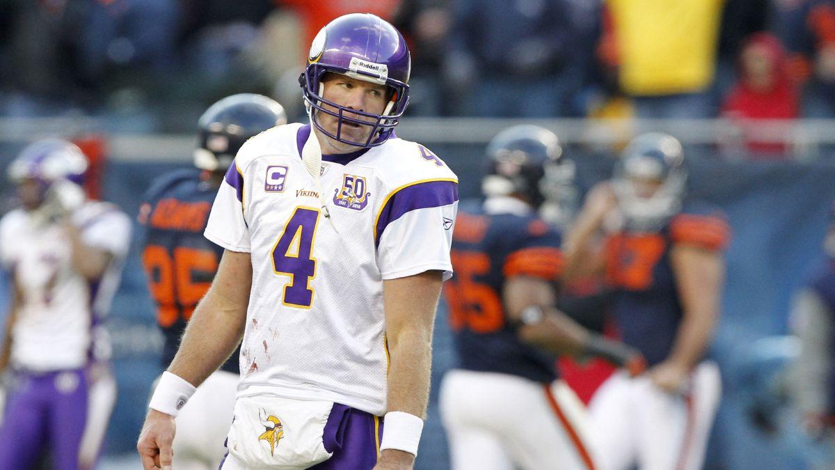 Image of Brett Favre has 'very little shaking' in his Parkinson's disease.