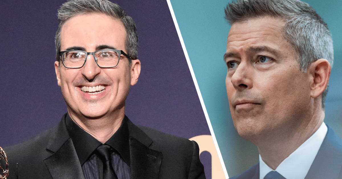 John Oliver Rips Apart Sean Duffy's 'Weird' Reality Travel…