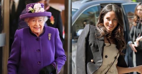 meghan markle overnight trip with the queen details pp