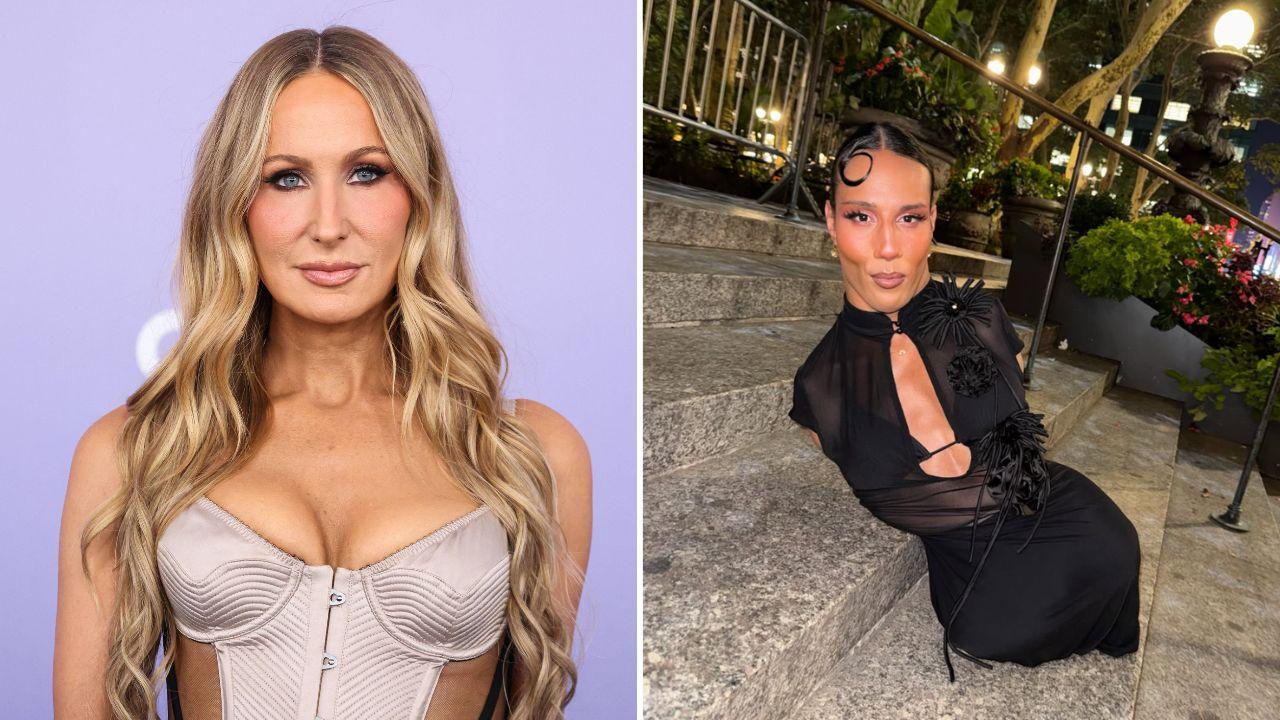 split of Nikki Glaser, Briel Adams-Wheatley.