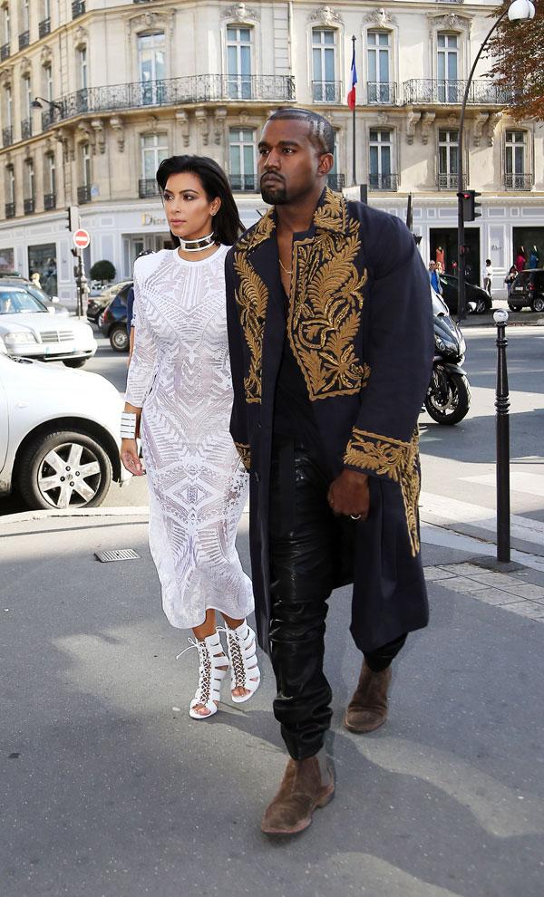 Kim kardashian kanye west paris 01