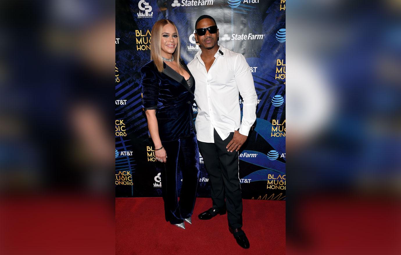 Stevie J and Faith Evans