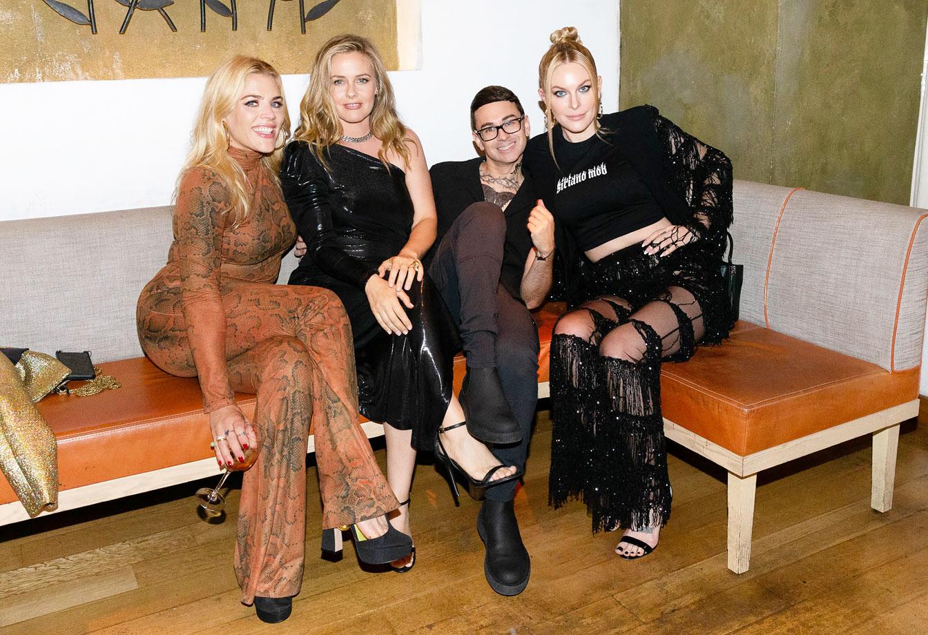 busy philipps alicia silverstone coco rocha christian siriano nyfw after party