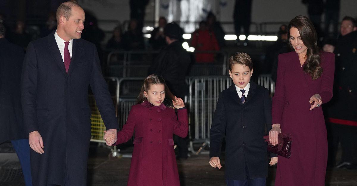 prince william princess charlotte prince george and kate princess of wales