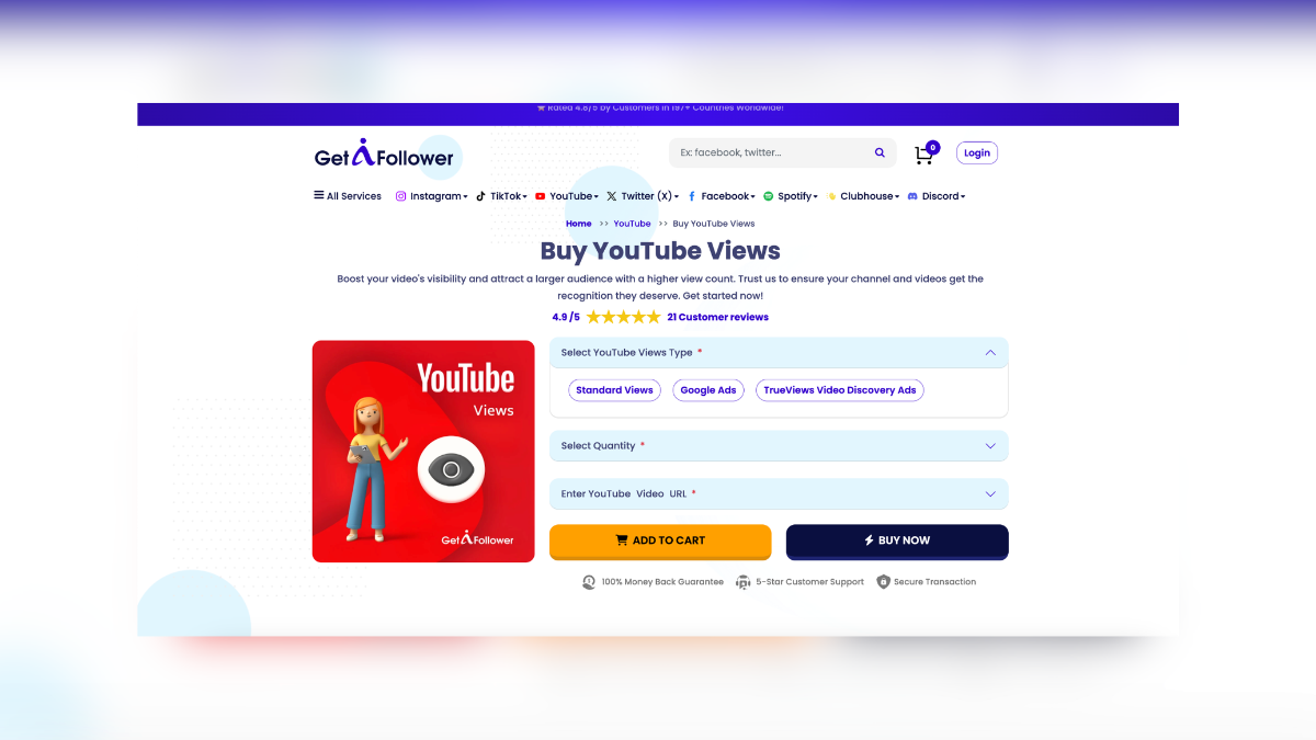 buying youtube views in  top  sites influencers use