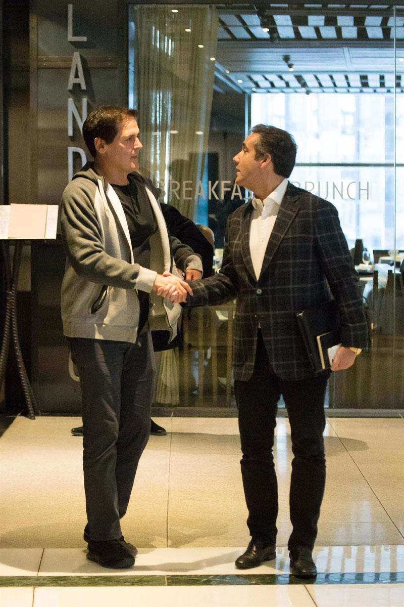 Mark Cuban leaves meeting with Trump lawyer ahead of reports he is set to announce his presidential run in 2020