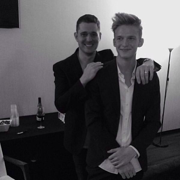 Michael Buble Cody Simpson