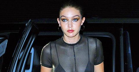Gigi hadid bella birthday present pics