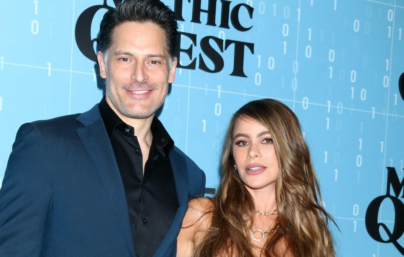 sofia vergara furious joe new girlfriend cuddling dog