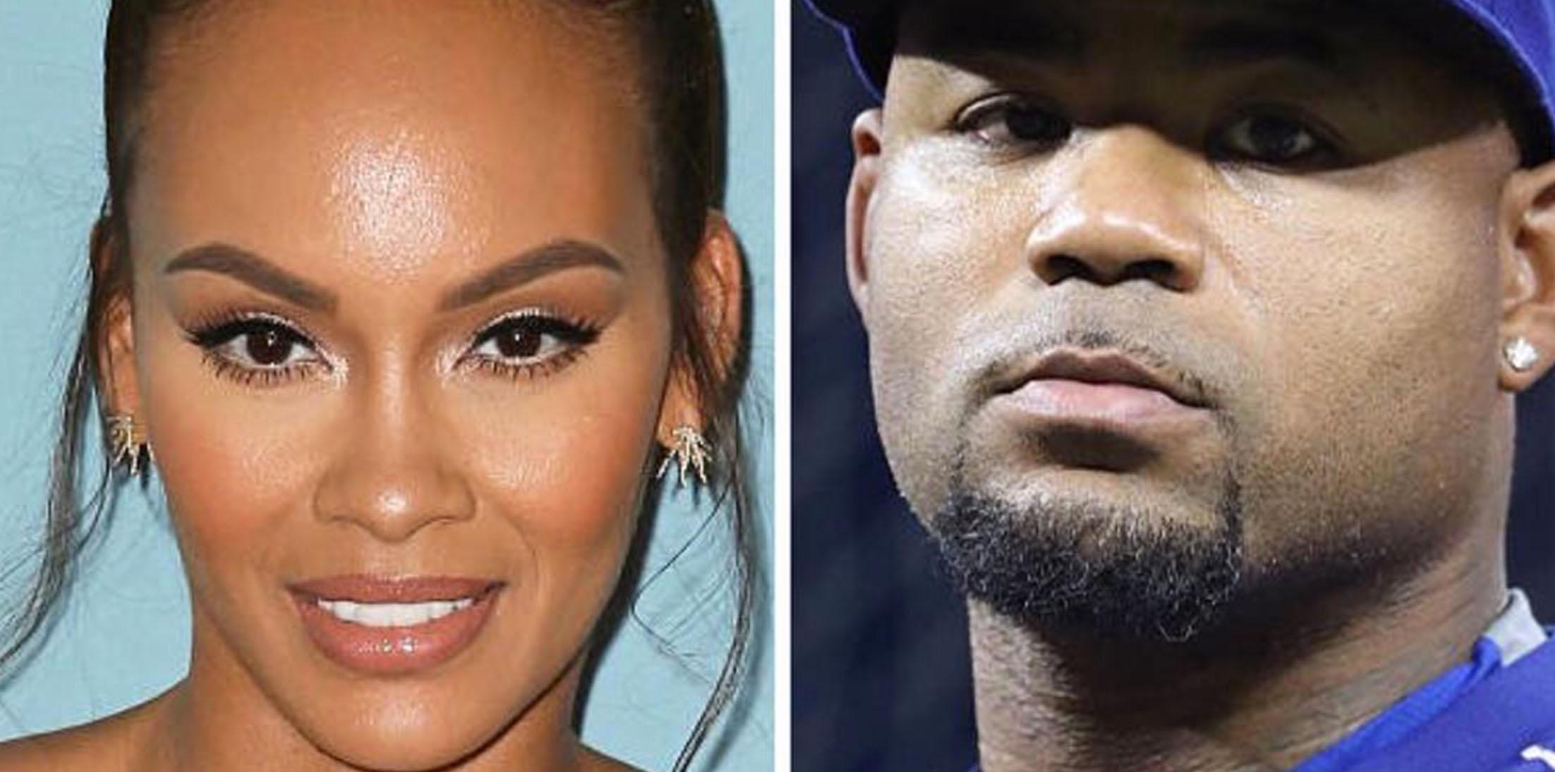 Carl Crawford is the father of Evelyn Lozada's baby