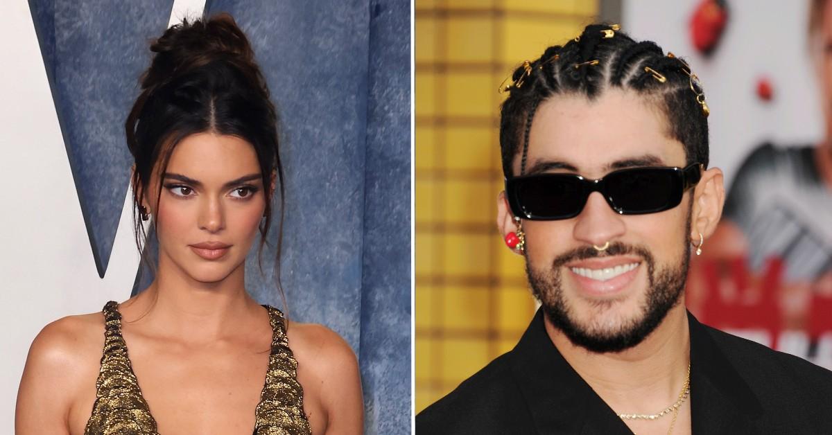 Kendall Jenner & Bad Bunny Leave Oscars After-Party Together