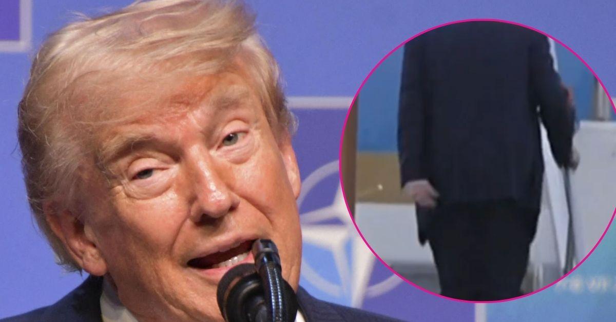 donald trump health speculation hand twitch
