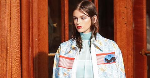 kaia gerber editorial header