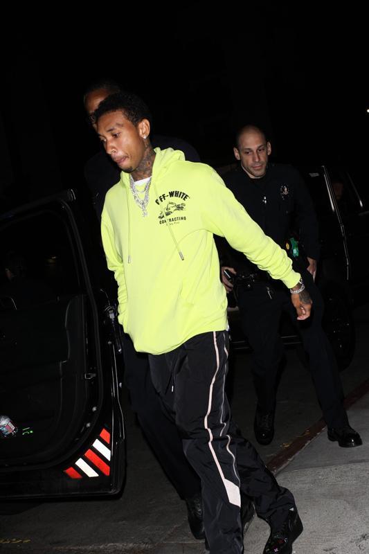 Tyga arrested by LAPD after leaving Avenue Nightclub