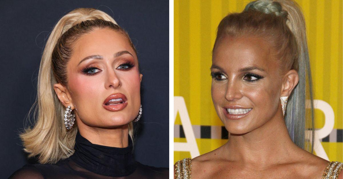paris hilton comments on britney spears amid rumors