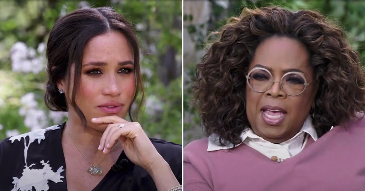 meghan markle the crown perpetuated falsehoods oprah winfrey interview pf