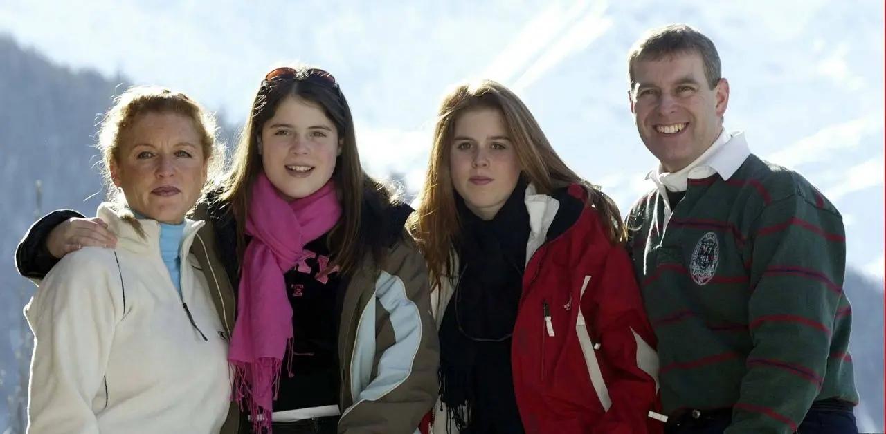 Photo of Giuffre said Andrew 'abused' her despite being a father of two girls himself.