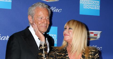 Photo of Alan Hamel and Suzanne Somers.