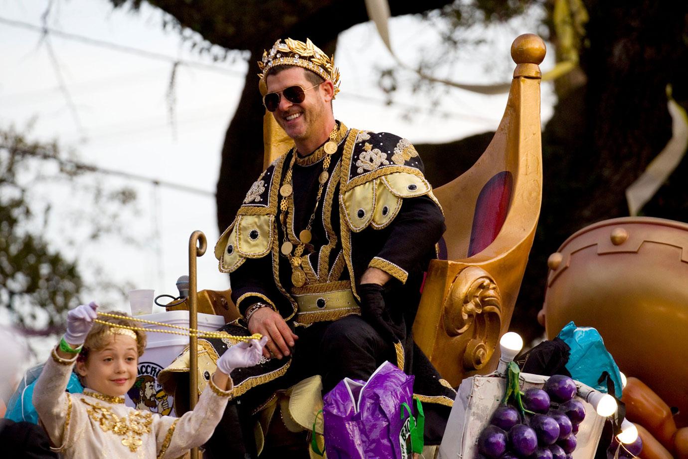 Robin Thicke Mardi Gras