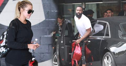 Khloe Kardashian and James Harden