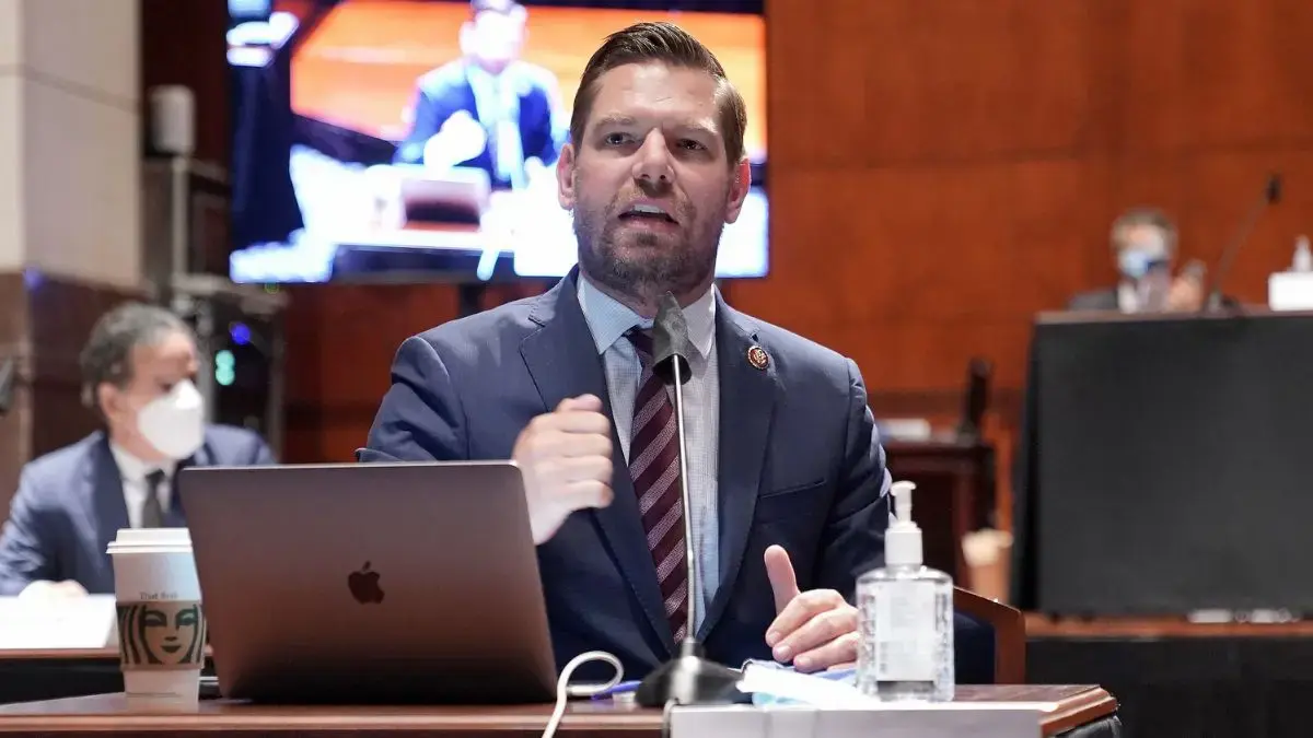 image of Swalwell announced his resignation from Congress and his exit from the gubernatorial race.