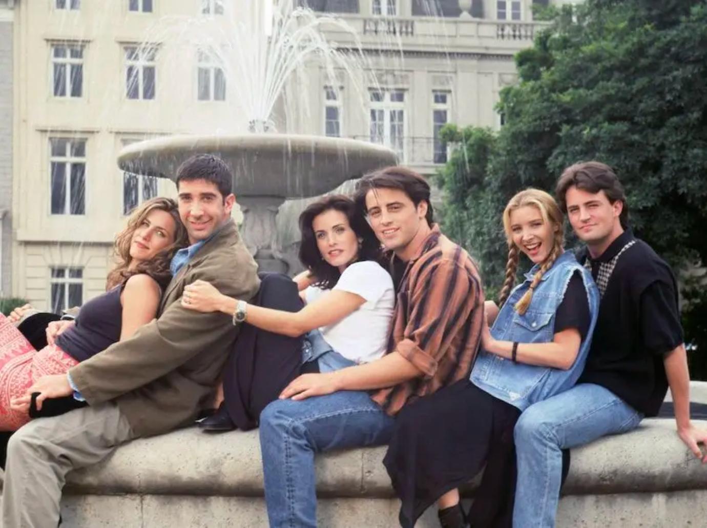 friends cast invite emmys matthew perry death producers