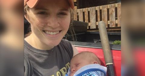 Latest pics joy anna duggar baby boy gideon hero