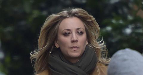 //Kaley Cuoco Filming In Rome PP