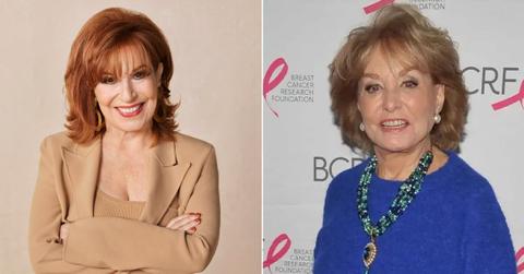 Composite photo of Joy Behar and Barbara Walters