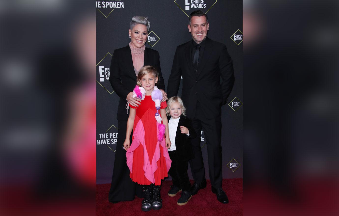 pink and family