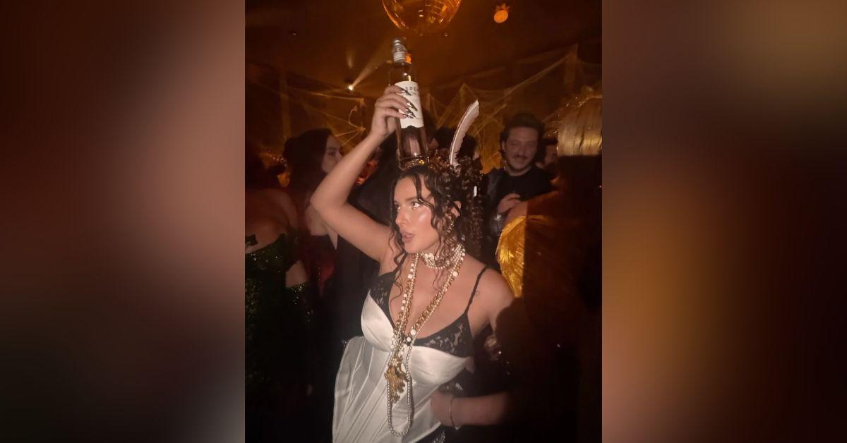Image of Bella Thorne got rowdy at her birthday party.