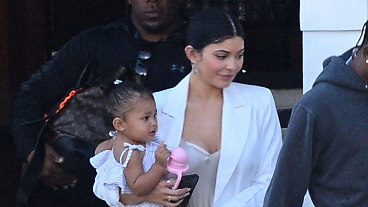 image of Kylie Jenner teased a 'little secret brand' for Stormi in 2021.