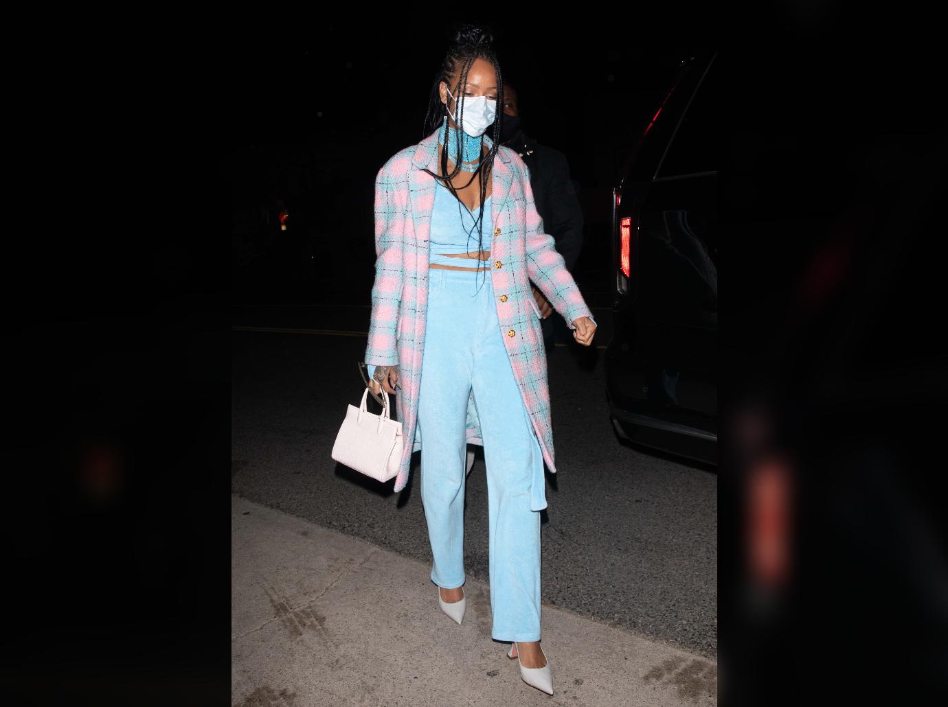 Rihanna And Hailey Bieber Just Had A Matching Style Moment