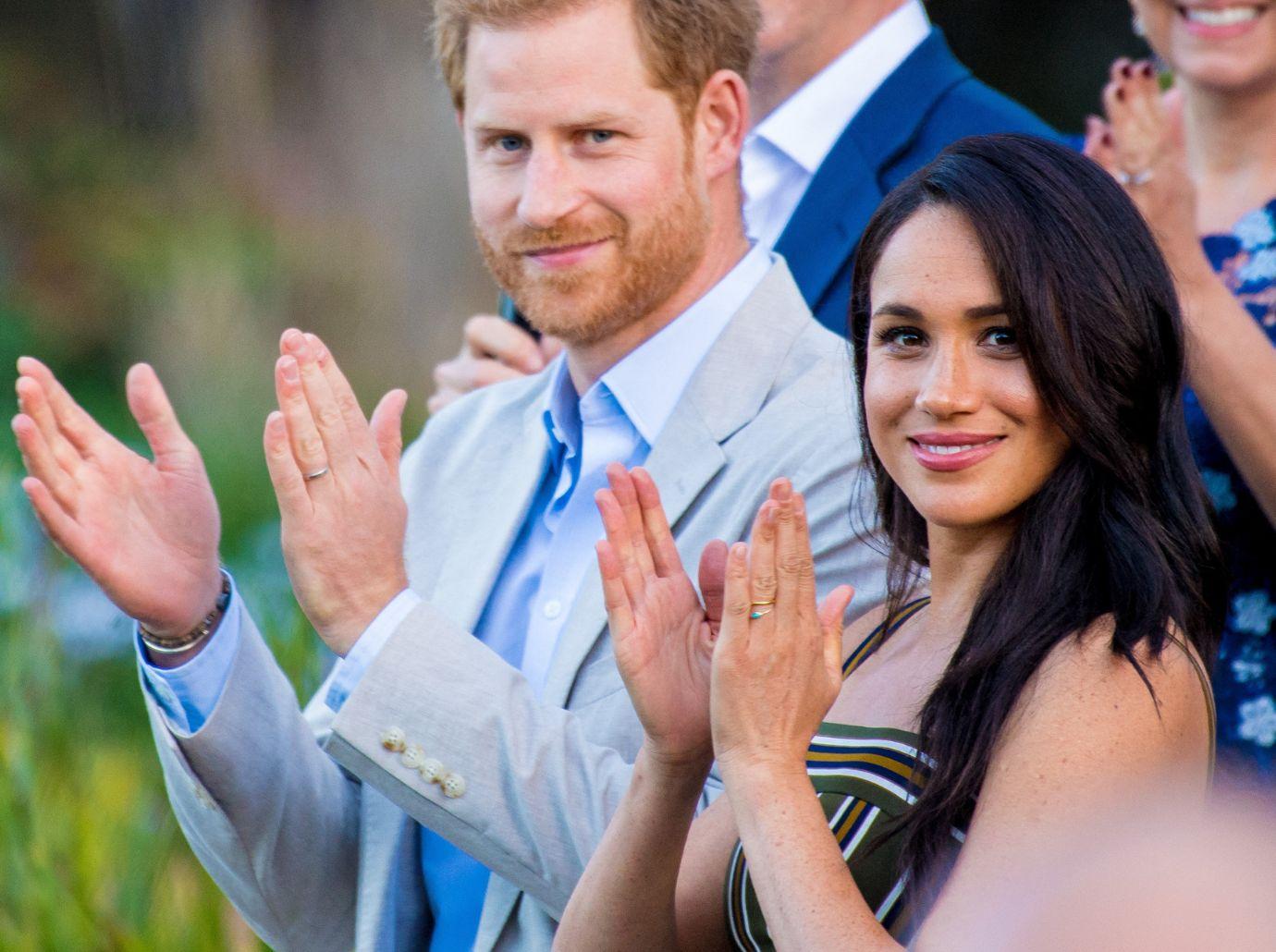 Photo of Prince Harry and Meghan Markle