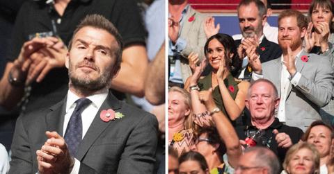 david beckham got revenge prince harry excluded meghan markle