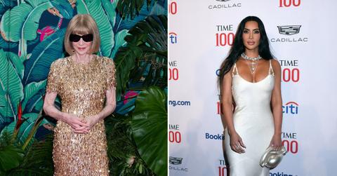 did anna wintour switch seats after kim kardashian sat beside