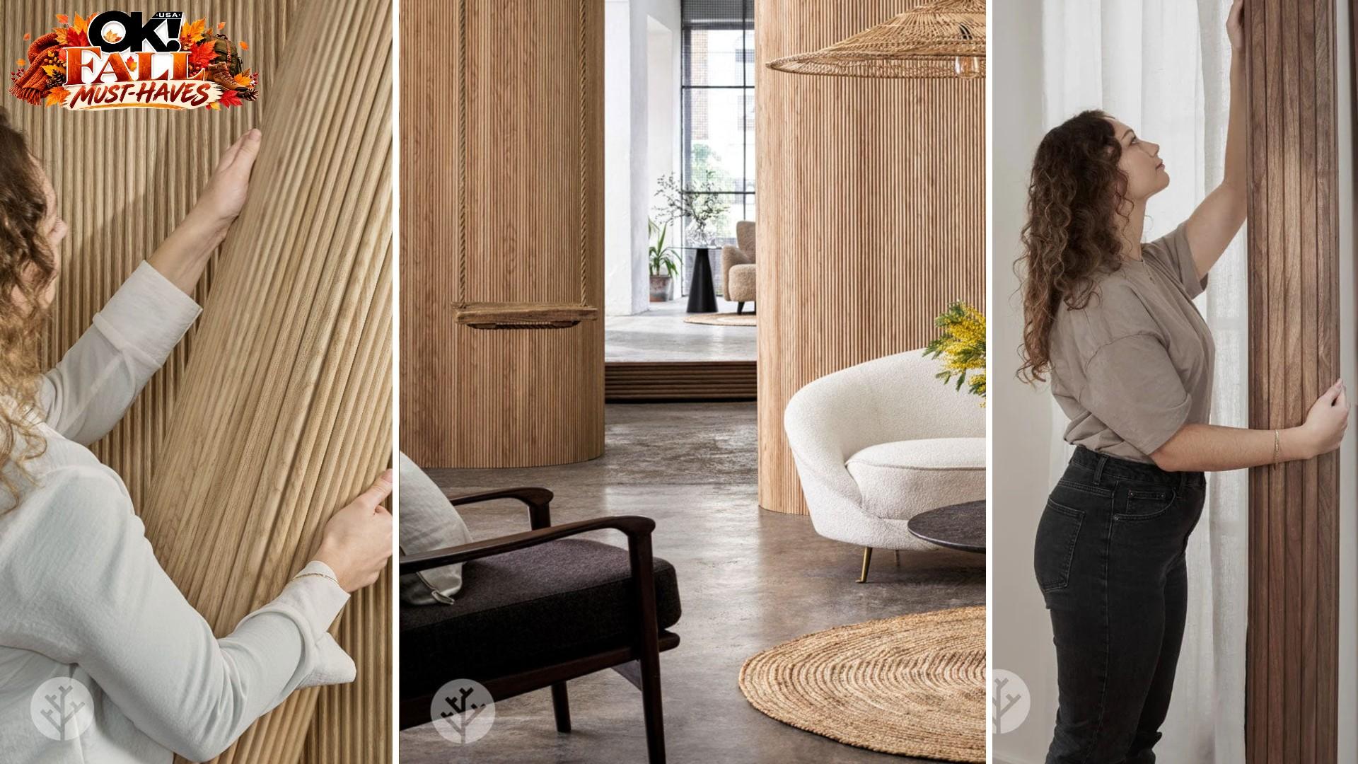 THE WOOD VENEER HUB WALL PANELS